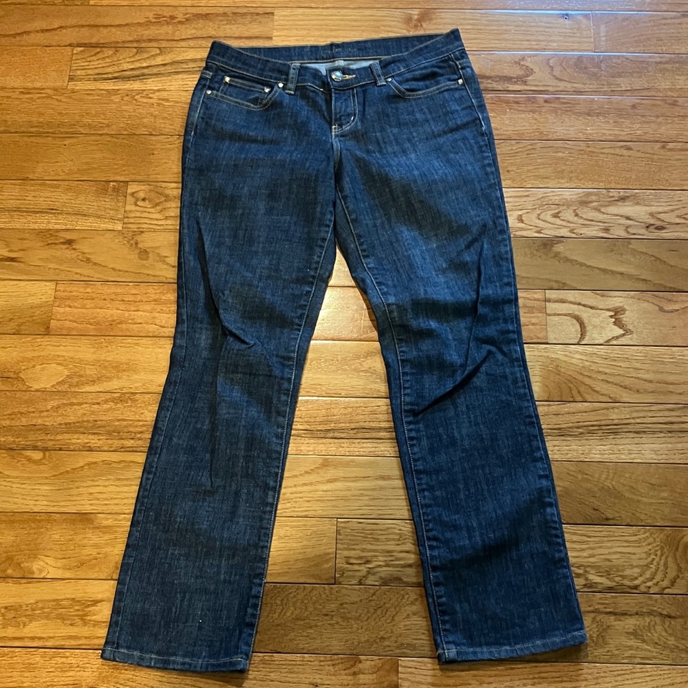 LONDONJEAN Dark Blue Straight Leg Jeans 6